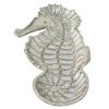 Home Accents * | Best Sellers Silver Seahorse Metal Tray, 5 10