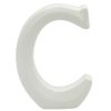 Home Accents * | Cheap Online 6In White Ceramic C