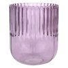 Home Accents * | Closeout Sale Purple Glass Vase, 6