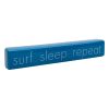 Home Accents * | Exclusive Surf Sleep Repeat Ceramic Block Sign, 2 12